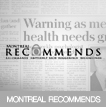 Dr. Swift's News Montreal - Montreal Recommends